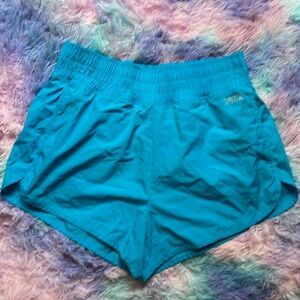 PINK Teal light weight running shorts